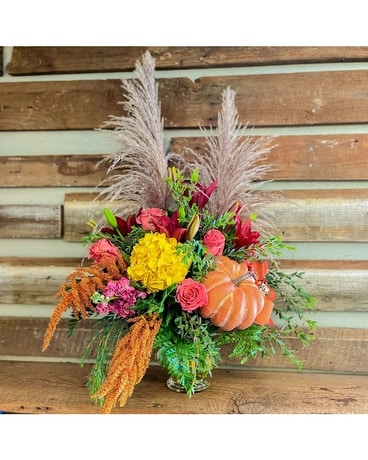 Harvest Moon Flower Arrangement