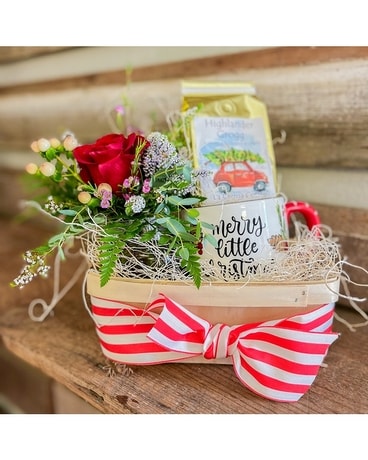 Holiday Morning Brew Bundle size,  inches height and  inches wide.