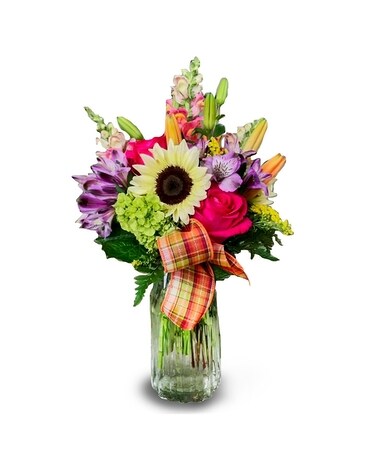 Bright & Colorful Mixed Arrangement Flower Arrangement
