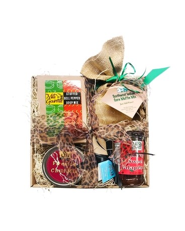 Gourmet Box Flower Arrangement
