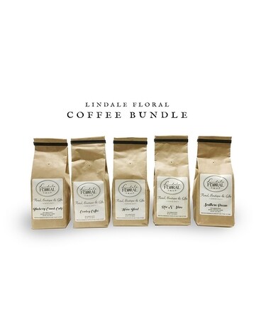 Coffee Bundle Flower Arrangement