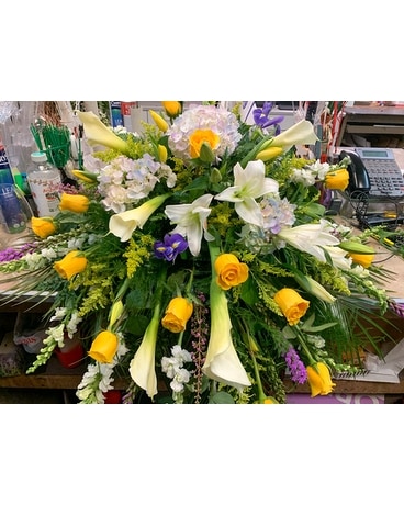 Funeral Casket Spray (call for inquiries) Funeral Casket Spray Flowers