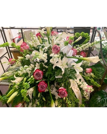 Funeral Casket Spray (call for inquiries) Funeral Casket Spray Flowers