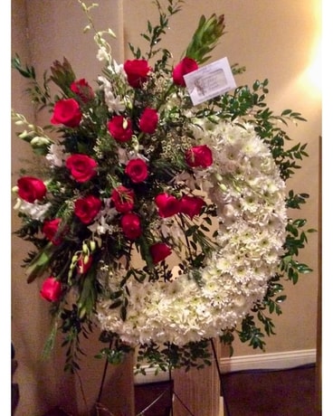Standing Sprays & Wreaths (call for inquiries) Funeral Arrangement
