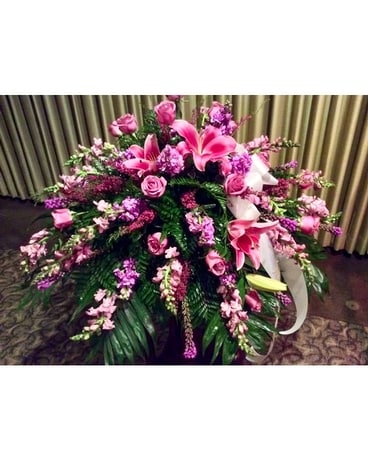 Funeral Casket Spray (call for inquiries) Funeral Casket Spray Flowers