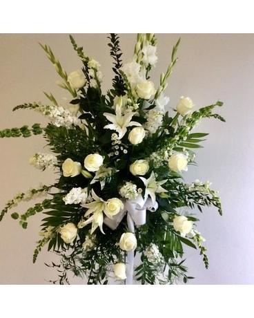 Standing Sprays & Wreaths (call for inquiries) Funeral Arrangement