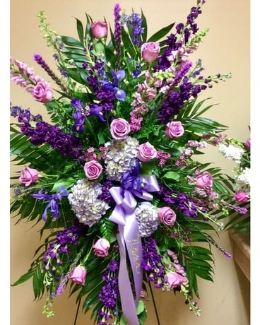 Standing Sprays & Wreaths (call for inquiries) Funeral Arrangement