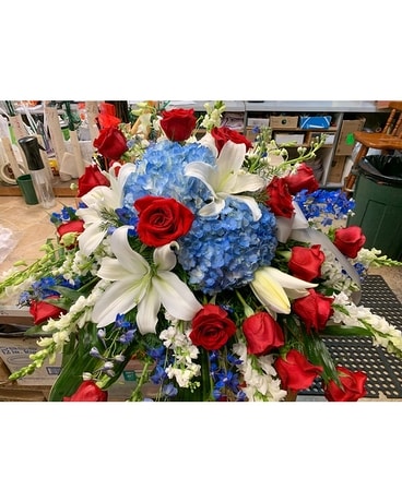 Funeral Casket Spray Flowers  (call for inquiries) Funeral Casket Spray Flowers