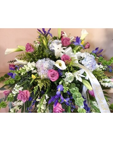 Funeral Casket Spray Flowers  (call for inquiries) Funeral Casket Spray Flowers