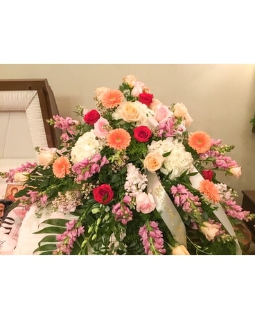Funeral Casket Spray Flowers  (call for inquiries) Funeral Casket Spray Flowers