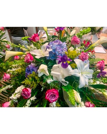 Funeral Casket Spray Flowers  (call for inquiries) Funeral Casket Spray Flowers