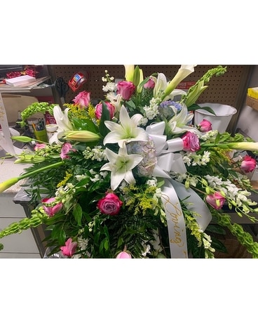 Funeral Casket Spray (call for inquiries) Funeral Casket Spray Flowers