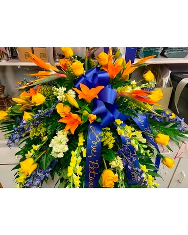 Funeral Casket Spray (call for inquiries) Flower Arrangement