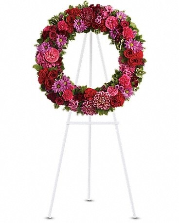 Infinite Love - 18 inch Flower Arrangement