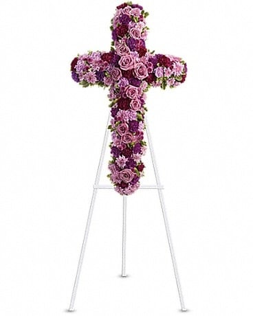 Deepest Faith - 30 inch Flower Arrangement