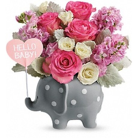 elephant flower arrangement