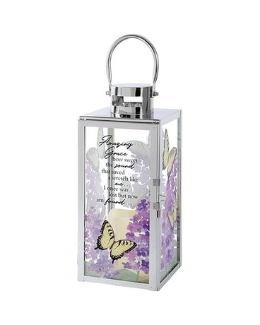 Butterfly Lantern Amazing Grace Gifts