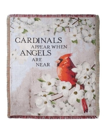 Cardinal Throw Blanket Gifts