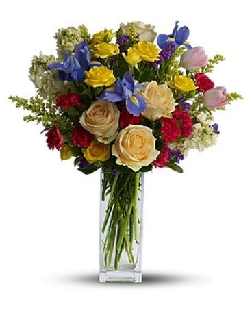 Teleflora's Harmony of Hues Flower Arrangement