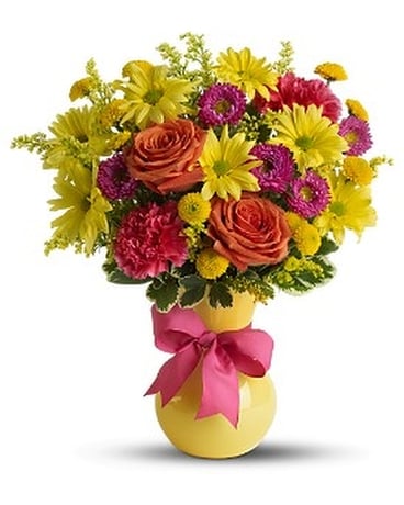 Teleflora's Hooray-diant! Flower Arrangement