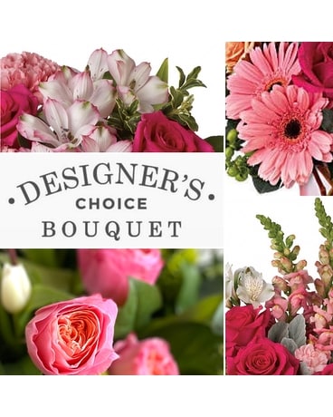 Designer's Choice Pink Bouquet Flower Arrangement