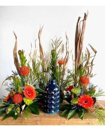 Nature Walk Urn Surround Flower Arrangement