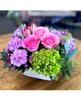 Spring Celebration Centerpiece Flower Arrangement
