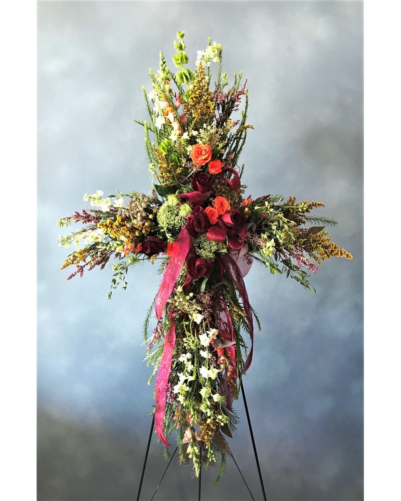 Wild Meadow Cross by Krueger Floral in Schofield WI