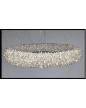 Kathryn McCoy  Hanging Halo Chandelier Custom product