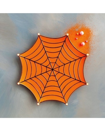 Glitterville Spider Web Ceramic Tray Custom product