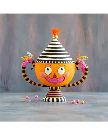 Glitterville Halloween Tureen Candy Bowl Custom product
