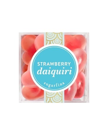 Sugarfina Strawberrry Daiquiri Gummy Hearts! Flower Arrangement