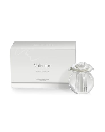 Zodax Valentina Bergamot and Pink Pepper Diffuser Flower Arrangement