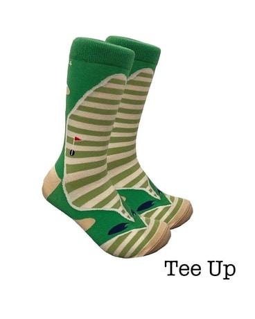 Men's Golf Socks Flower Arrangement