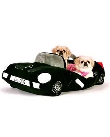Furcedes Dog Bed Flower Arrangement