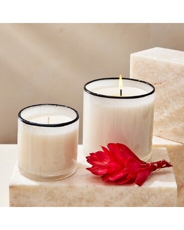 Lafco Champagne Candle Flower Arrangement