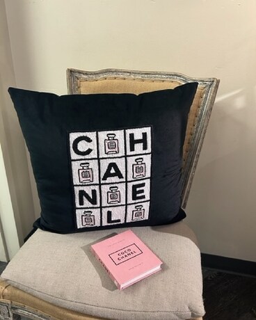 Black Velvet Pillow Custom product