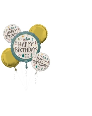 Go, WILDerness Birthday Bouquet Balloon Bouquet