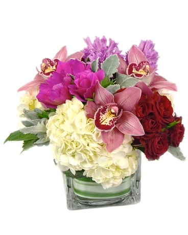 Romance Blooms Flower Arrangement
