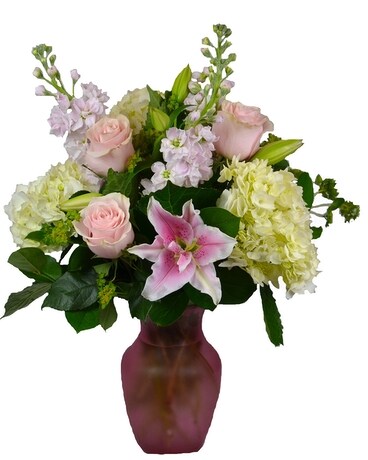 Precious and Pink Flower Arrangement