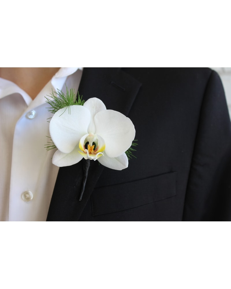 Orchid Boutonniere in Stamford CT - Stamford Florist