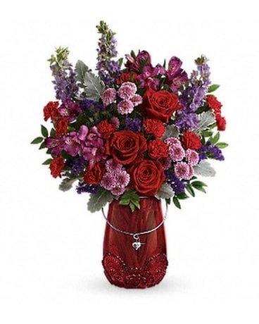 Teleflora's Delicate Heart Bouquet Custom product