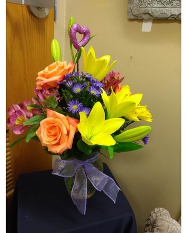 Loves Dream Flower Arrangement