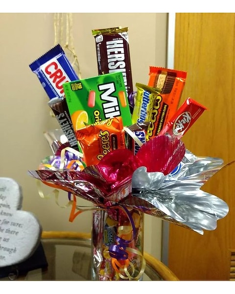 Candy Bouquet in Mankato MN Becky's Floral Gift Shoppe