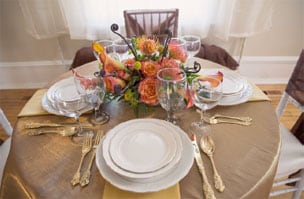 Reception Table centerpiece