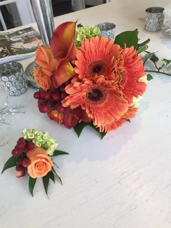 Nosegay and Boutonniere