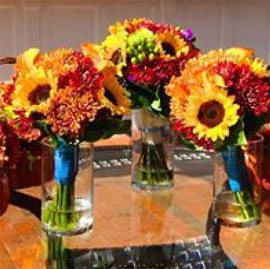Hand-tied Sunflower Bouquets