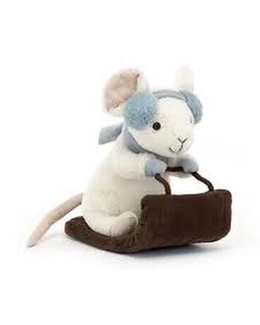 Jellycat I am Merry Mouse Sleighing Gifts