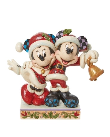 Jim Shore's Mickey & Minnie Santas Gifts