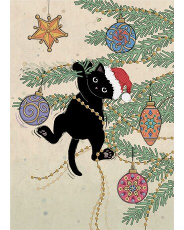 Bug Art Christmas Kitty Gifts